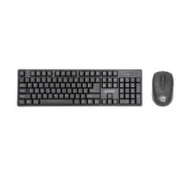 Teclado + rato wifi preto